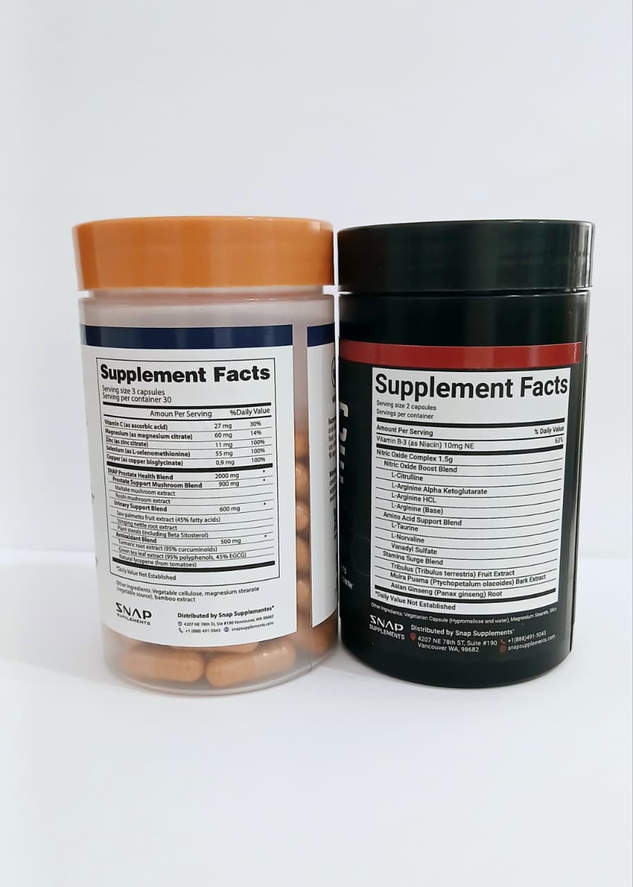 COMBO PROSTATE HEALTH & NITRIC OXIDE