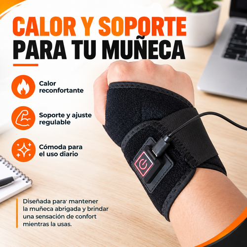 ThermoWrist - Muñequera Térmica de Alivio y Soporte